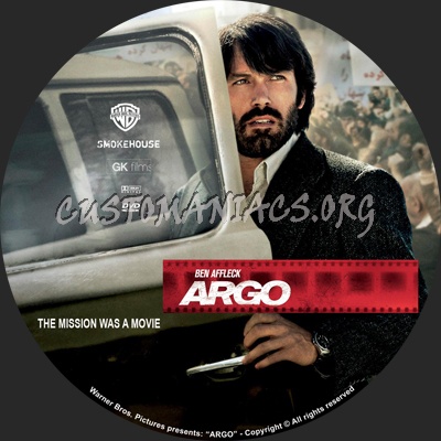 Argo dvd label