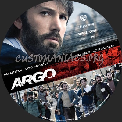 Argo dvd label