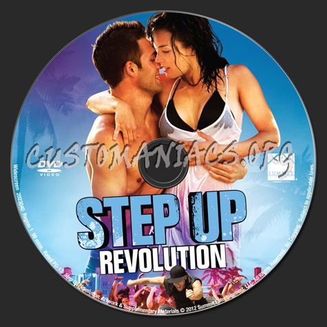 Step Up Revolution dvd label