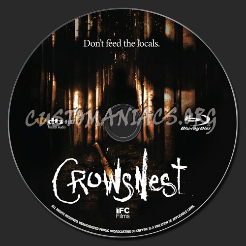 Crowsnest blu-ray label