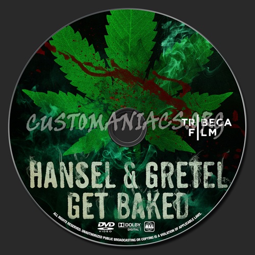 Hansel & Gretel Get Baked dvd label