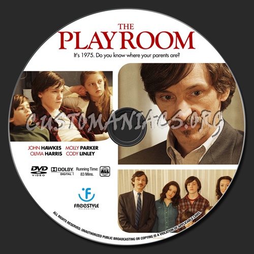 The Playroom dvd label