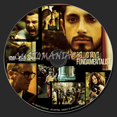 The Reluctant Fundamentalist (2013) dvd label