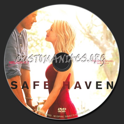 Safe Haven (2013) dvd label