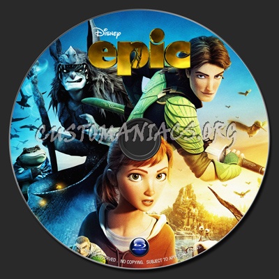 Epic (2013) blu-ray label