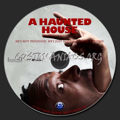 A Haunted House (2013) blu-ray label