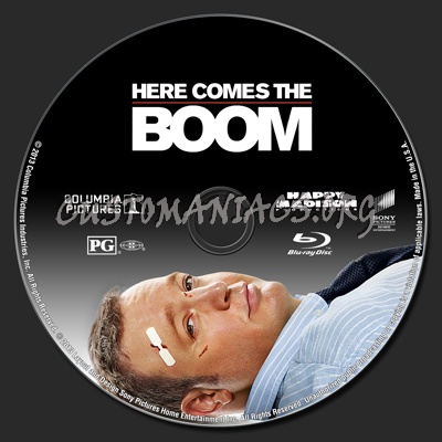 Here Comes the Boom blu-ray label