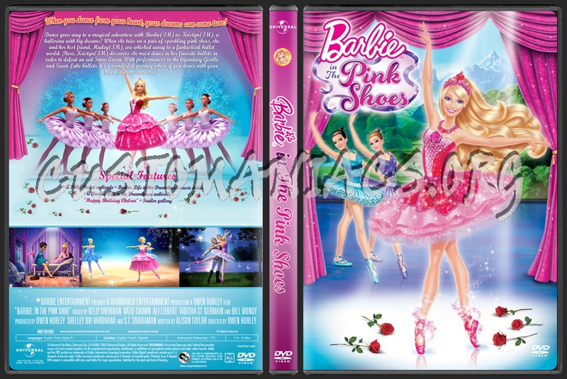 Barbie In The Pink Shoes dvd cover
