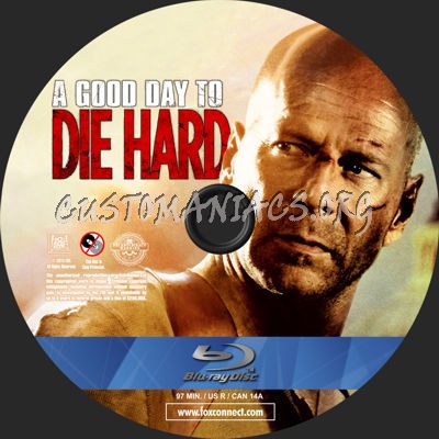 A Good Day to Die Hard blu-ray label