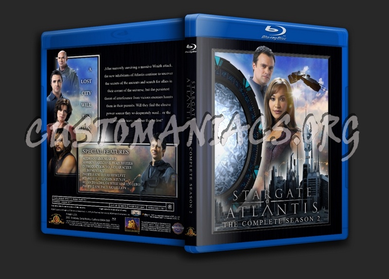 Stargate Atlantis - Season 2 blu-ray cover