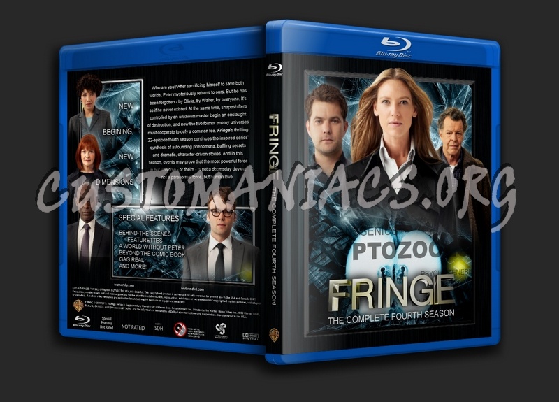 Fringe - Season 4 blu-ray cover