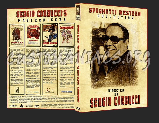 Sergio Corbucci Collection dvd cover