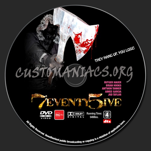 7eventy 5ive dvd label