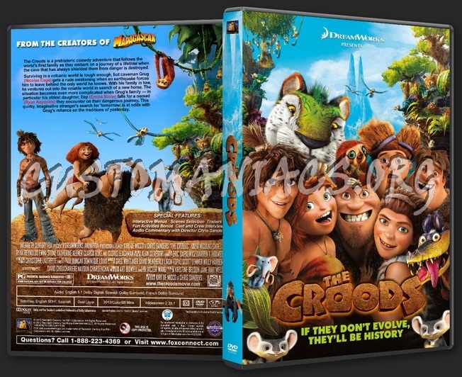 The Croods dvd cover