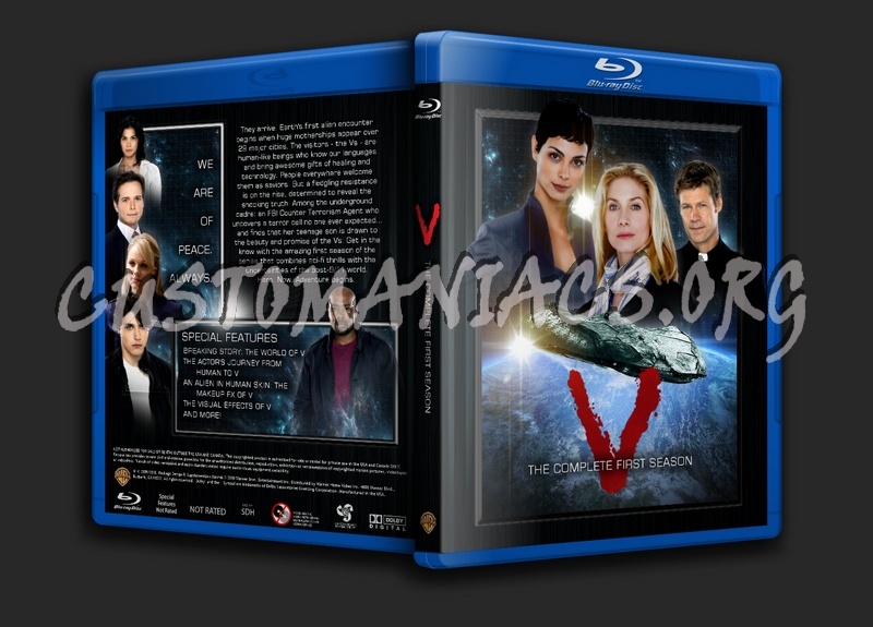 V (2009) - Season 1 blu-ray cover