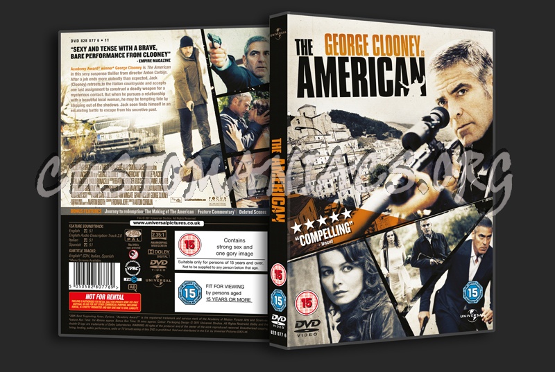 The American dvd cover