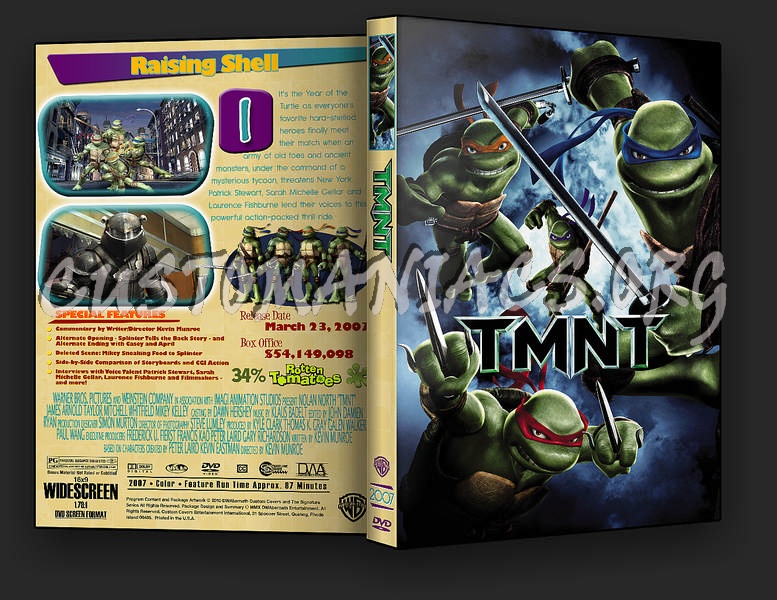 Tmnt dvd cover