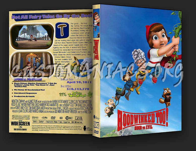 Hoodwinked: Hood vs. Evil dvd cover