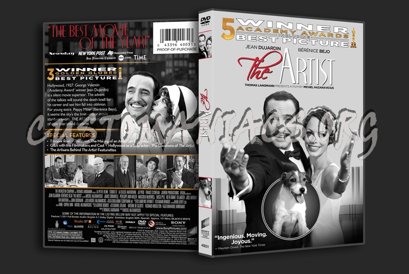 The Artist dvd cover