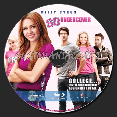 So Undercover blu-ray label