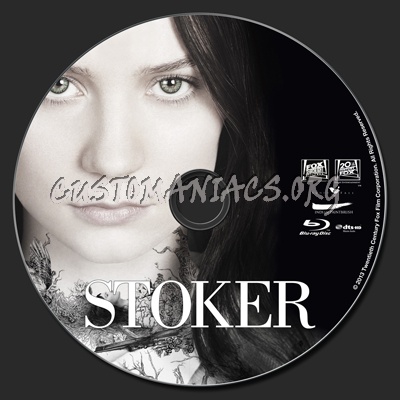 Stoker blu-ray label