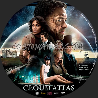 Cloud Atlas dvd label