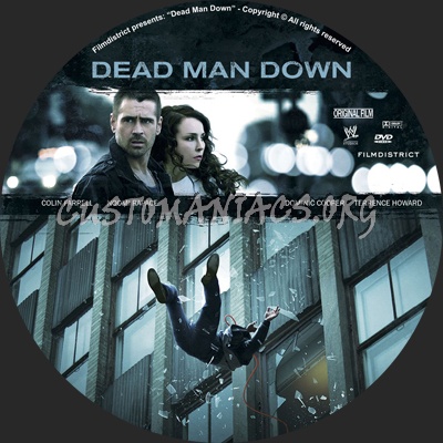 Dead Man Down dvd label