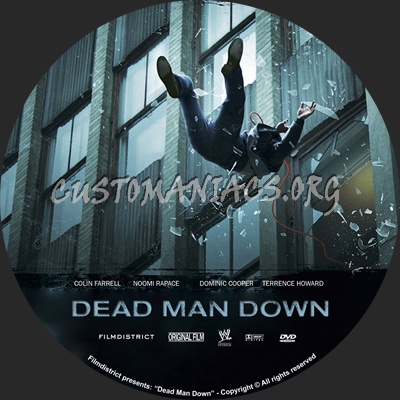 Dead Man Down dvd label