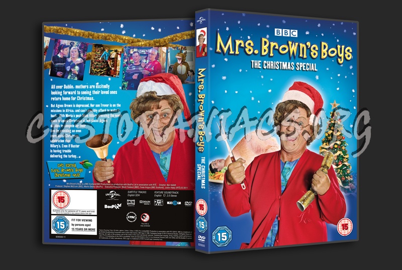 Mrs Brown's Boys The Christmas Special dvd cover