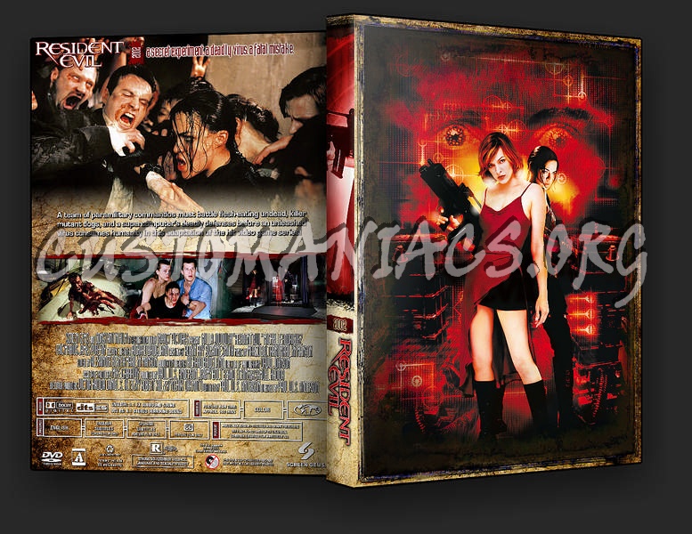 Resident Evil dvd cover