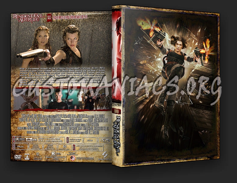 Resident Evil: Afterlife dvd cover