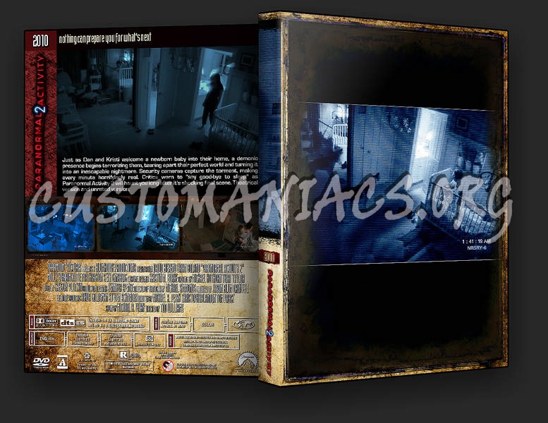 Paranormal Activity 2 dvd cover