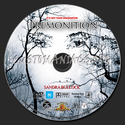 Premonition dvd label