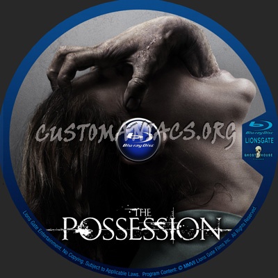 The Possession blu-ray label