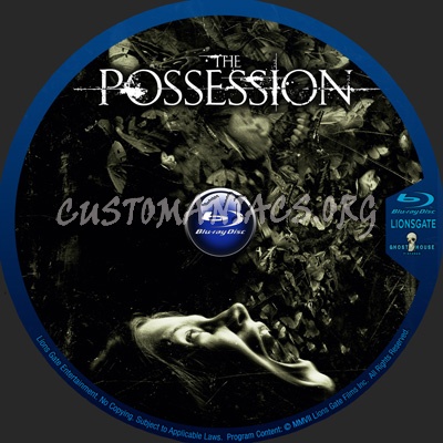 The Possession blu-ray label