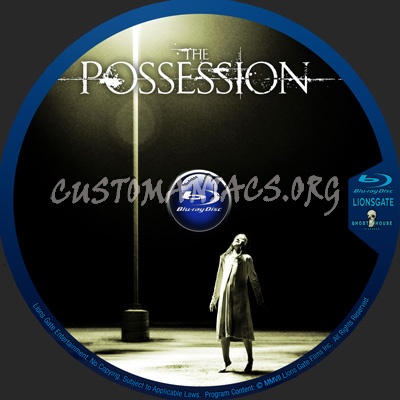 The Possession blu-ray label