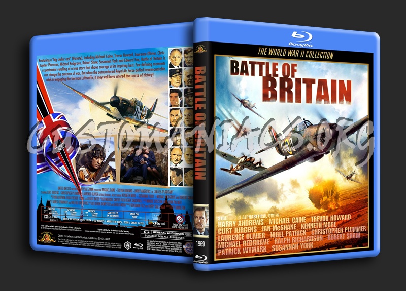 Battle of Britain (1969) blu-ray cover