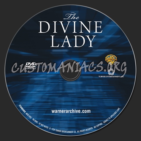 The Divine Lady dvd label