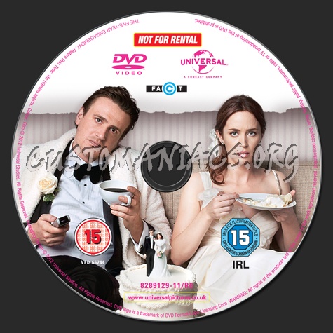 The Five-Year Engagement dvd label