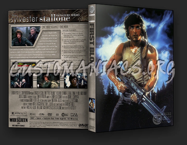 First Blood dvd cover