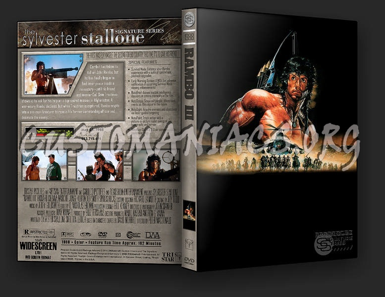 Rambo III dvd cover