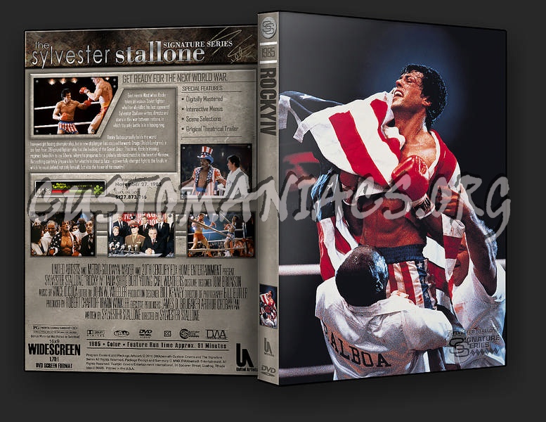 Rocky IV dvd cover