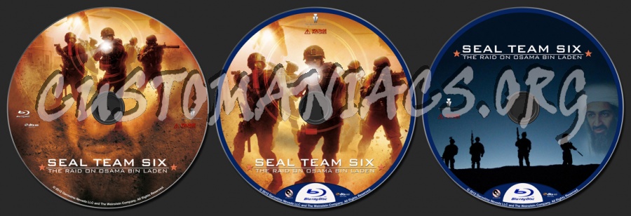 Seal Team Six: The Raid On Osama Bin Laden (aka Code Name Geronimo) blu-ray label