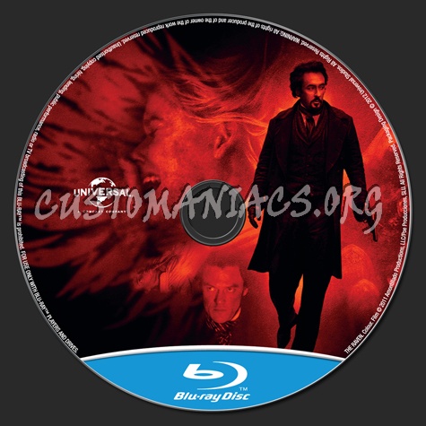 The Raven blu-ray label