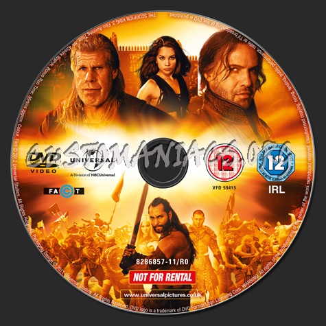 The Scorpion King 3 dvd label