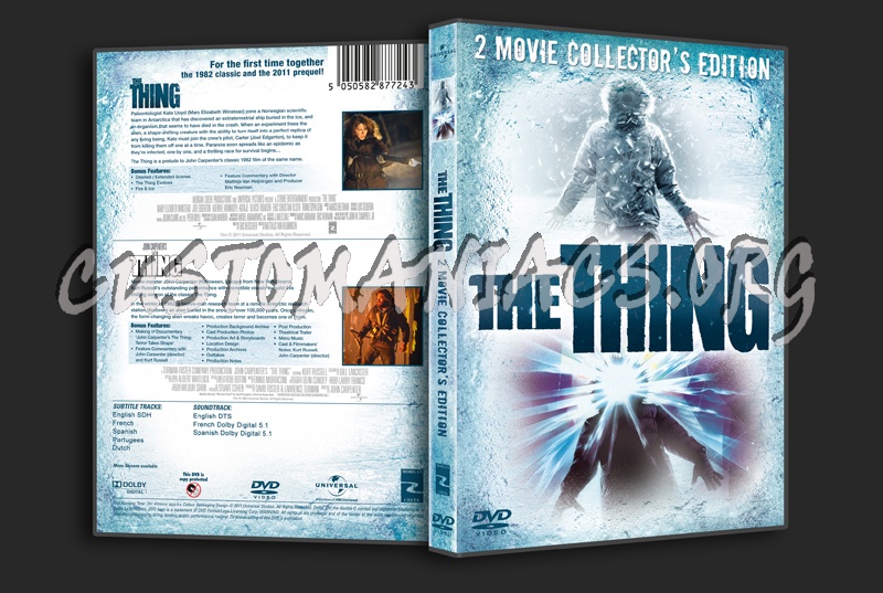 The Thing 2 Movie Collector's Edition dvd cover