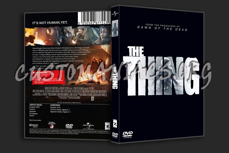 The Thing dvd cover