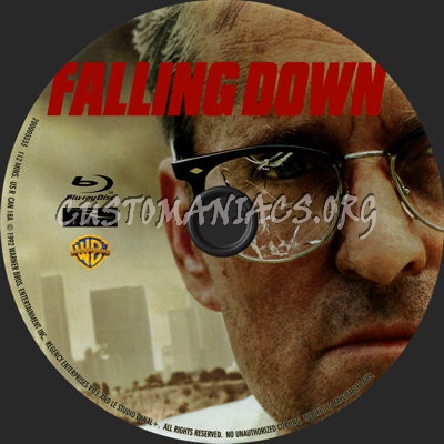 Falling Down blu-ray label