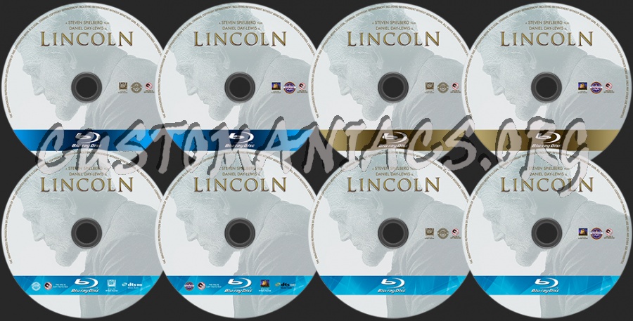 Lincoln blu-ray label