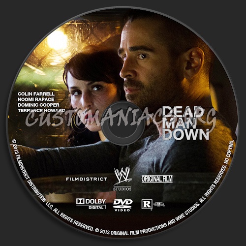 Dead Man Down dvd label